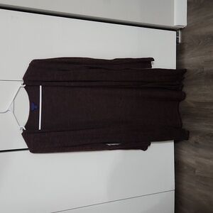 Dark red Cardigan Sweater